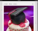 Custom graduation cake, call us with your unique ideas. 